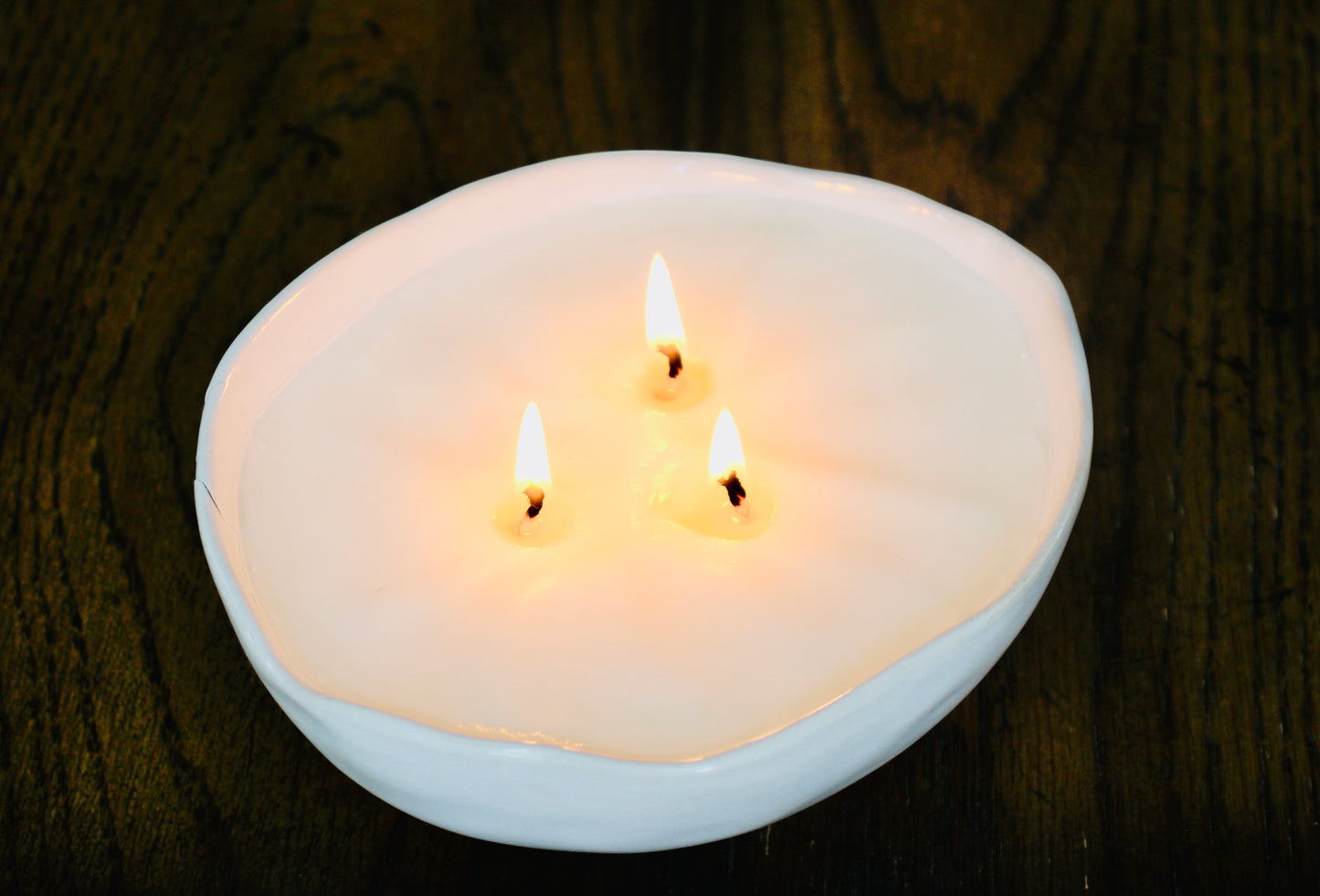 15 oz decorative candle bowl - CHOOSE YOUR SCENT