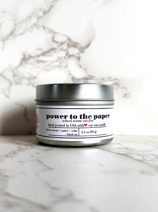 power to the paper 3.5 oz